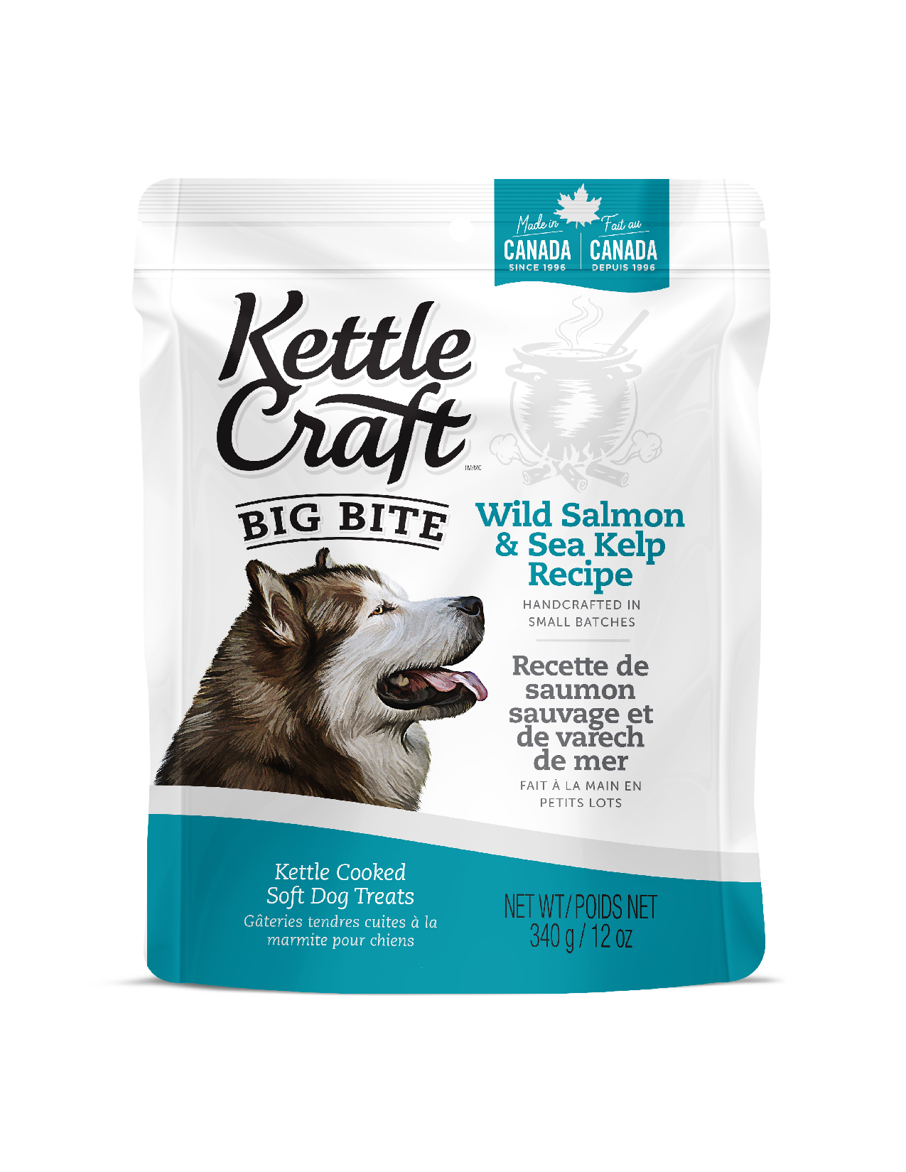Kettle Craft Dog Treats Wild Salmon & Sea Kelp Recipe