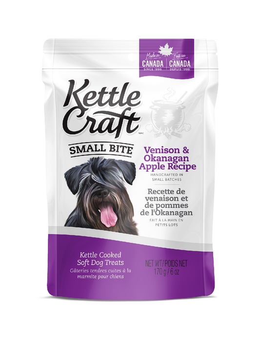 Kettle Craft Dog Treats Venison & Okanagan Apple Recipe