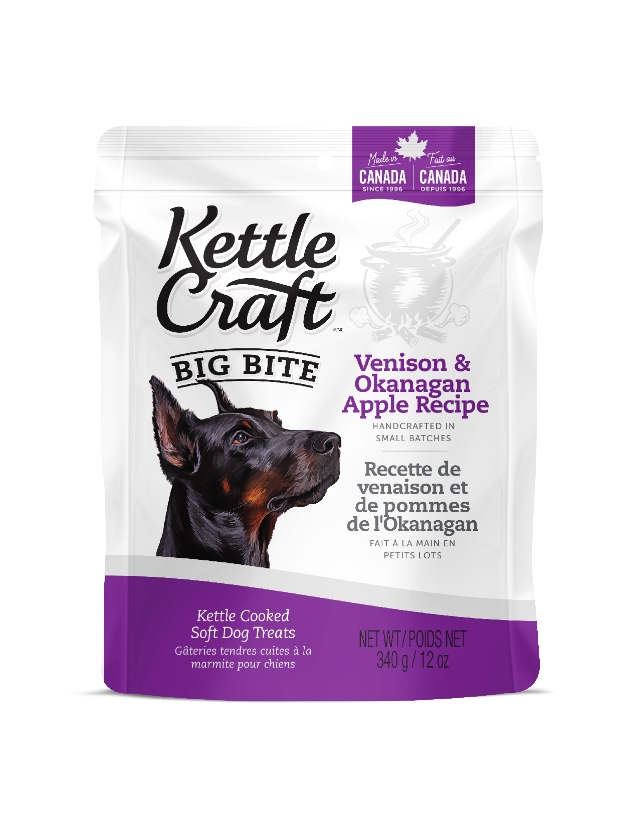 Kettle Craft Dog Treats Venison & Okanagan Apple Recipe